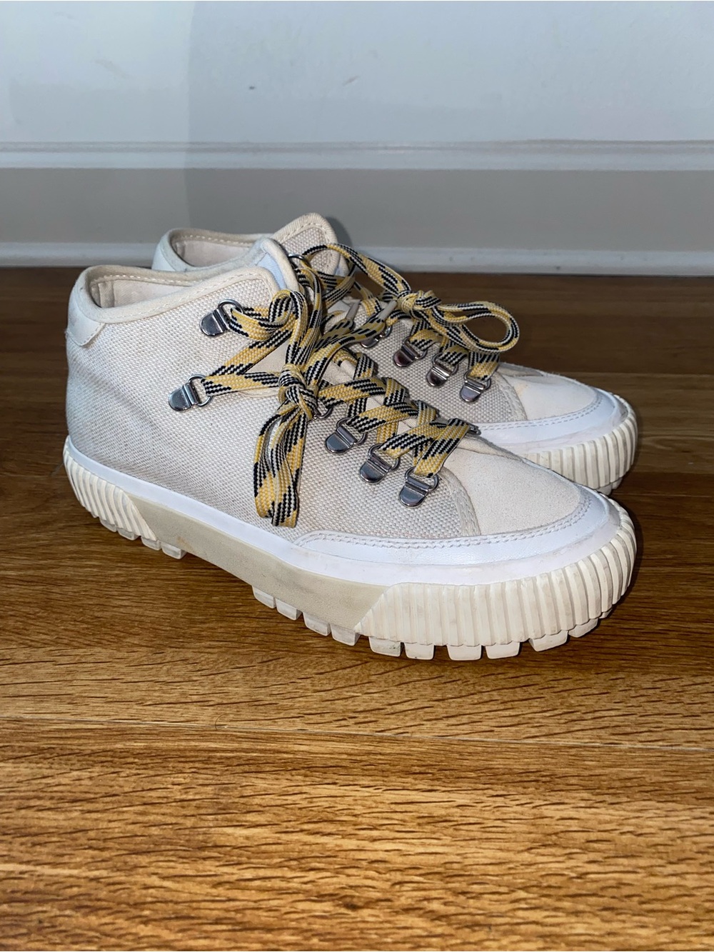 Rag & Bone RB Army Hiker Low In Ecru Size: 37 (US 7)
